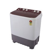 Haier 7.5 Kg 5 Star Anti-Bacterial Vortex Pulsator Semi Automatic Top Load Washing Machine Red